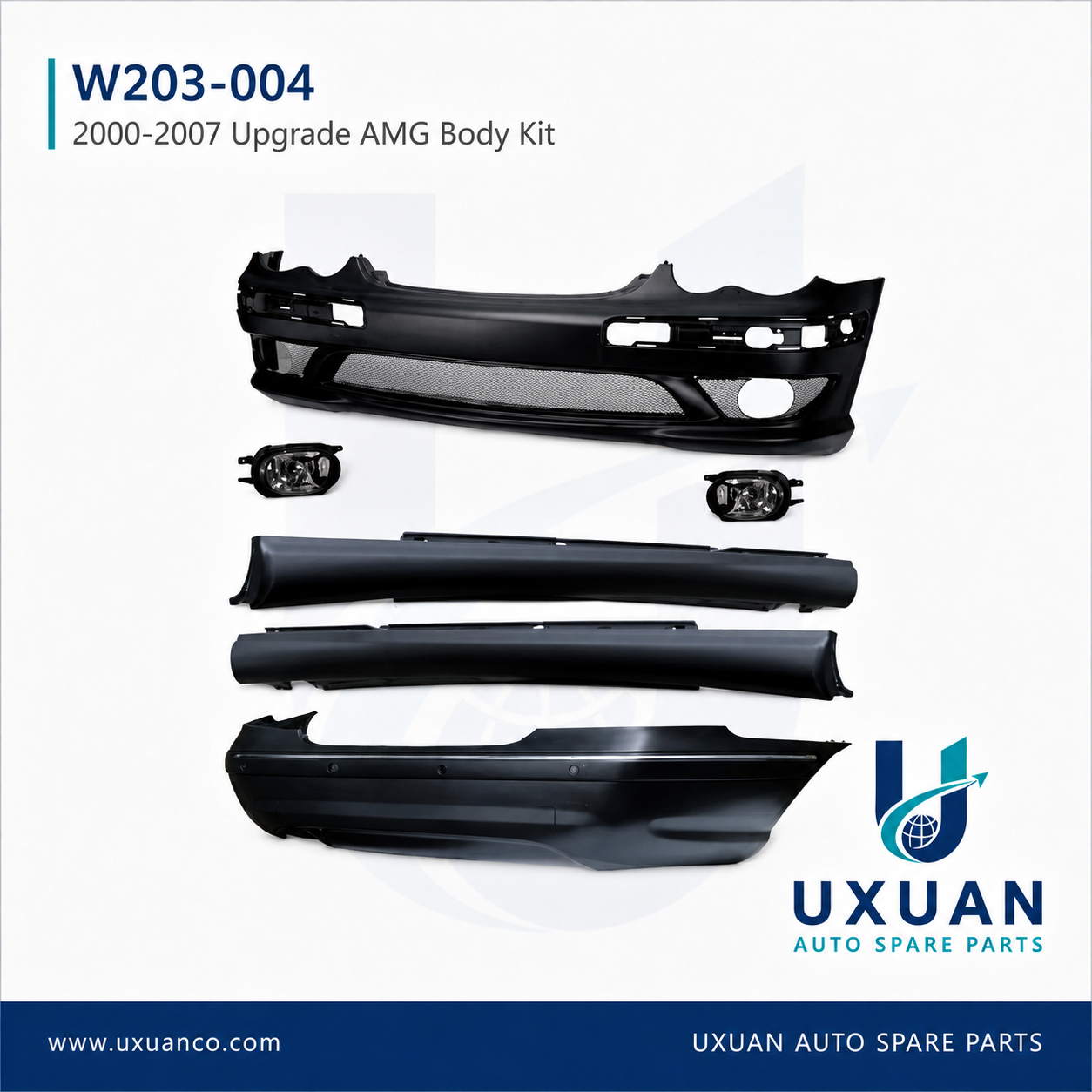Mercedes-Benz W203 2000-2007 Upgrade AMG Body Kit